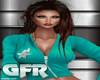 teal hoodie set