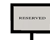 reserved sign