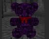 Gothic Purple Bear Chair