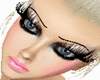 Pink with make-up tattoo
