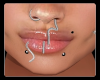 Snake nose/lip ring