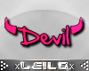 !xLx! Devil 3D Headsign