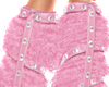 Geral Pink Fur Boots