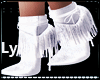 *LY* White Cowgirl Boots