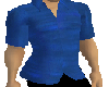 blue muscle shirt