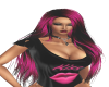 pink black hair