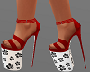 H/Lucy Heels Red