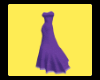 Purple Topless Gown