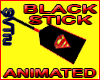 Black stick animated