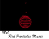 Red  Particles Music