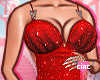 Dress red prego e