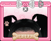 🐾 Black Pup Ear Paw 4