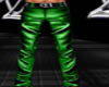 [DA] green leather pants