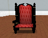 black & red chair