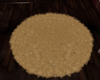 Gold Fuzzy Rug