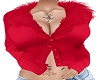 Red Fur Top