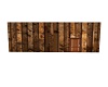 Wood wall w/Door