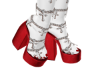 y2k Chain Cross Shoes