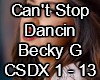 Can't Stop Dancin-BeckyG