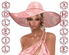 Feuille Pink/Peach Hat