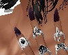 purple nails R&R