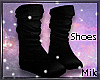 [MK] Winter Black Boots