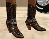 Gaudy Brown Boots (L)