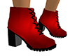 Red Shinny Boots