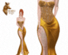 vs golden dress