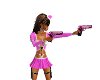 pink animated guns