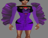 Purple Corset & Skirt