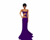 MDF PURPLE EVENING GOWN