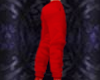 Pure. Red sweat pants