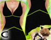 (C) Lime Salsa Dress
