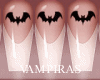 Bats French Nails
