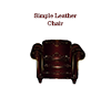 Simple Leather Chair
