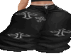 Sage Cross Sweats Black