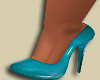 Caribbean Blue Heels.