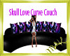 Skull Love Curve Couch