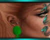 Earrings Green