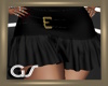 GS Ruffle Black Skirt