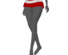*Red Mini Skirt +Belt