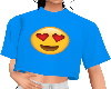 T-shirt Emoji Blue