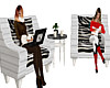 Zebra Cafe Wifi Chairs
