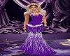 LV/ Purple Gown