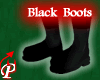 PB Black Leather Boots