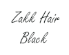 Zakk Black Hair