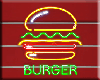 [SF] Burger Neon Sign
