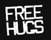 Free Hugs Dark Sticker