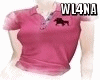 lR~Polo Pink Shirt